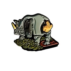 ACE VENTURA PET DETECTIVE ENAMEL PIN